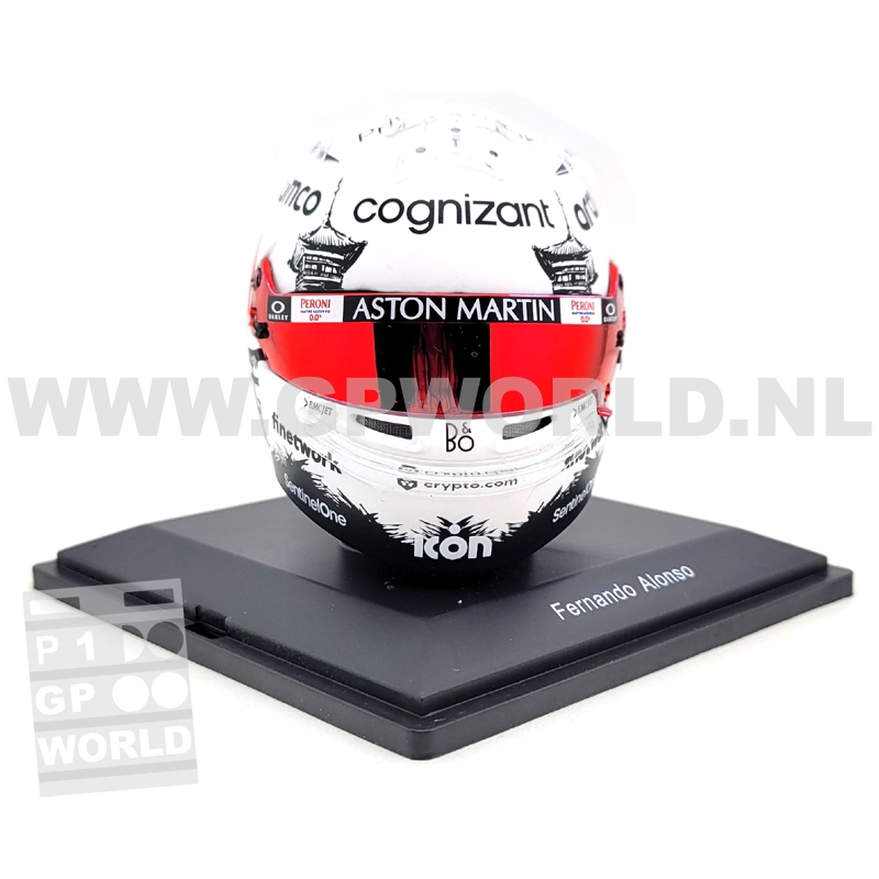 2023 helmet Fernando Alonso | Japanese GP