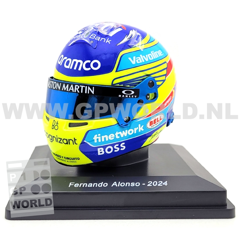 2024 helmet Fernando Alonso