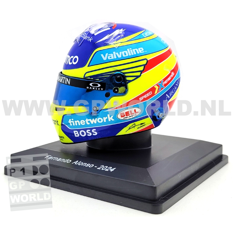 2024 helmet Fernando Alonso