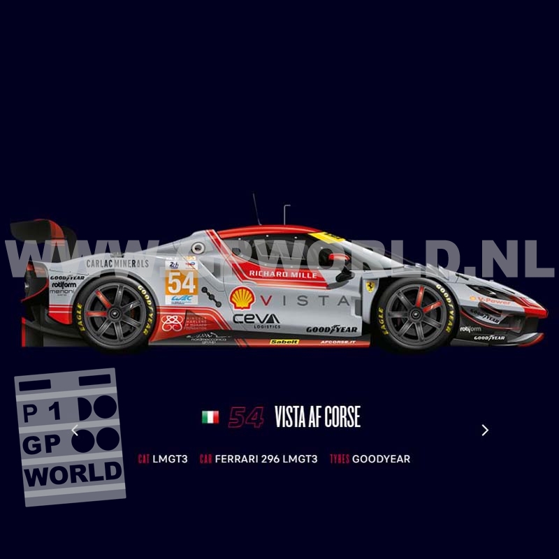 2024 Ferrari 296 LMGT3 #54
