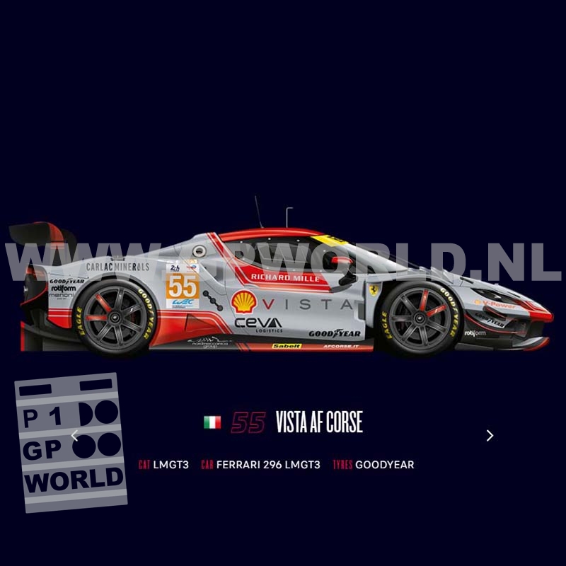 2024 Ferrari 296 LMGT3 #55