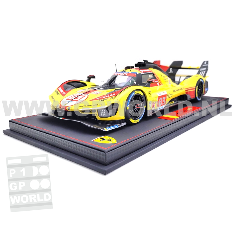 Ferrari 499P n.83 winner the 24 Hours of Le Mans 2025
