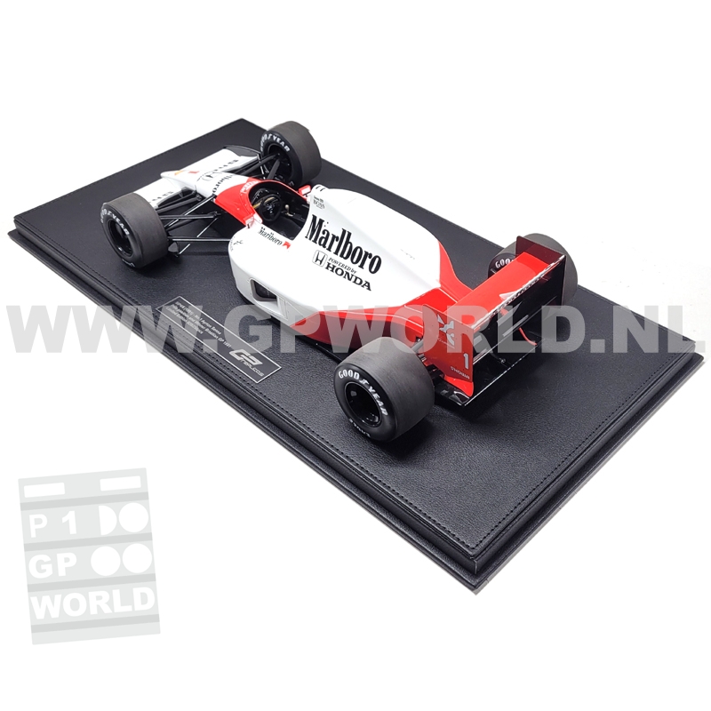 Formula 1 McLaren MP4/6 Ayrton Senna México GP 1991 1/18 - AutoMOTIVO Store