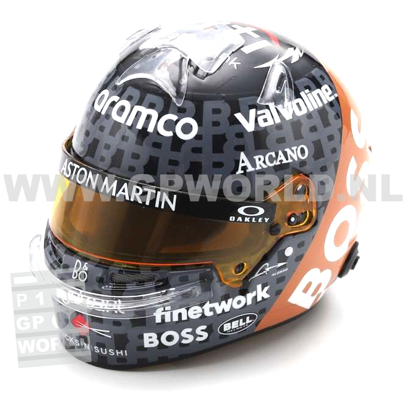 2024 helmet Fernando Alonso | British GP