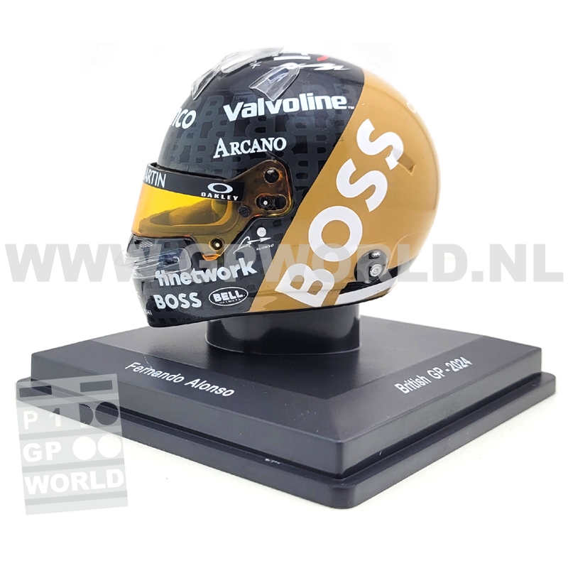 2024 helmet Fernando Alonso | British GP