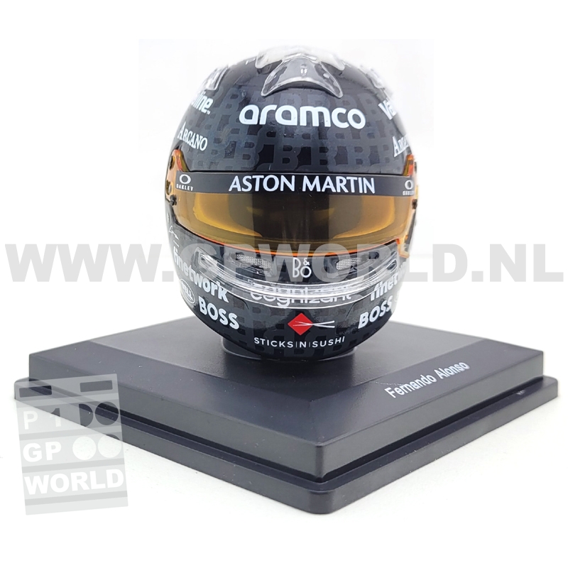 2024 helmet Fernando Alonso | British GP