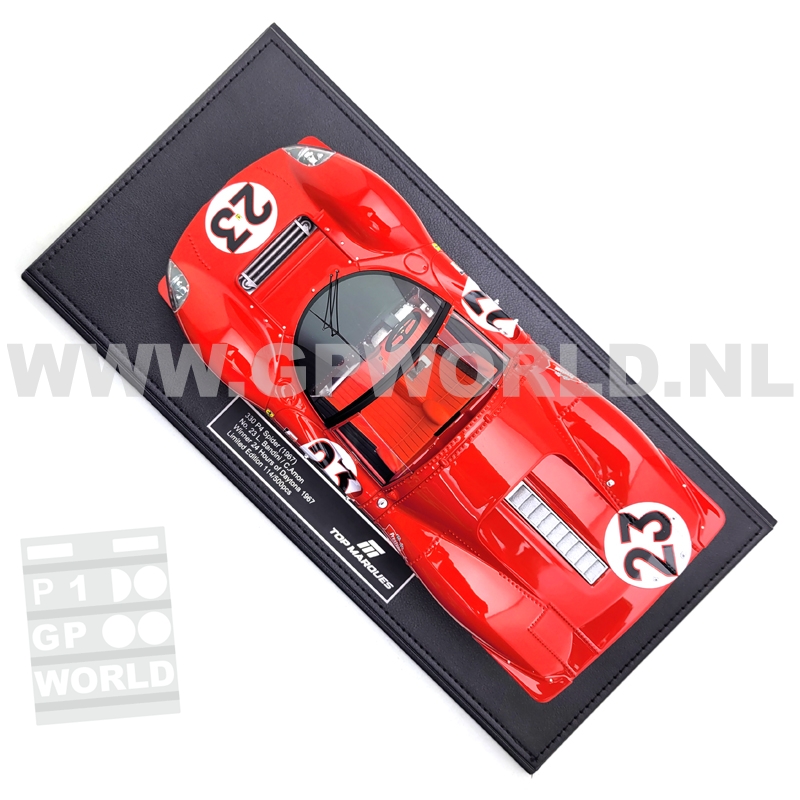 1967 Ferrari 330 P4 Spider #23 - 1/18 Top Marques - GPworld Racing
