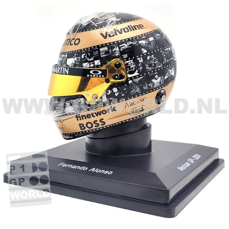 2024 helmet Fernando Alonso | Mexico GP