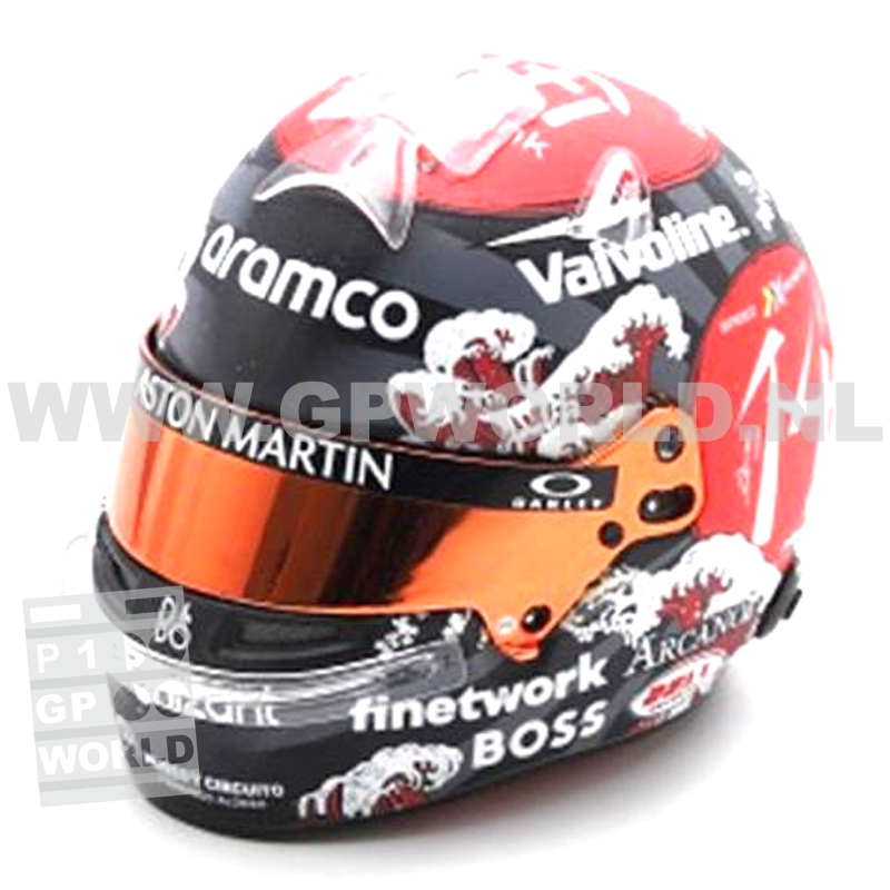 2024 helmet Fernando Alonso | Japanese GP