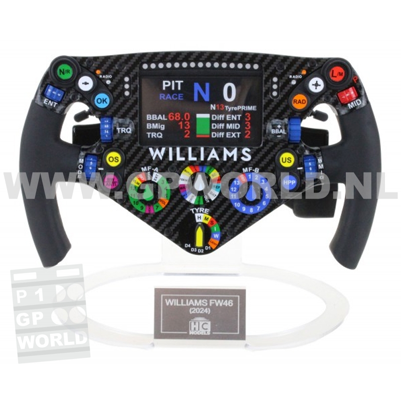 2024 Williams FW46 Steering wheel