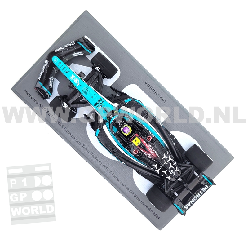 2024 Lewis Hamilton | Singapore GP - 1/43 Spark Models - GPworld