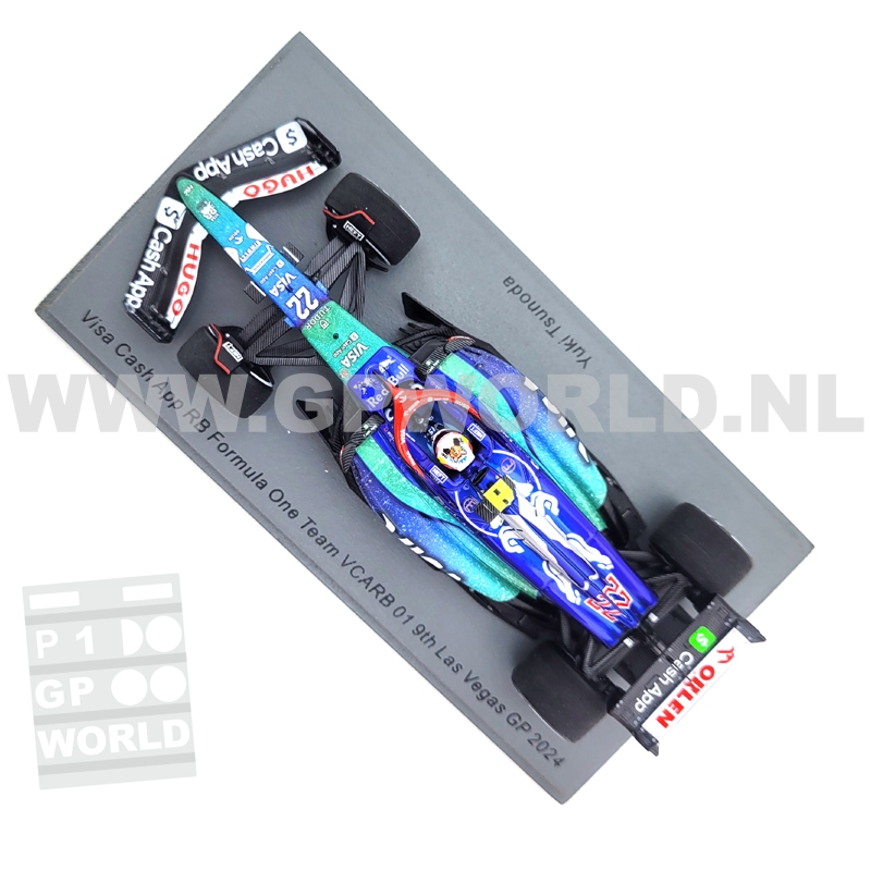 2024 Yuki Tsunoda | Las Vegas GP - 1/43 Spark Models - GPworld