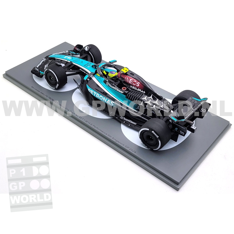 2024 Lewis Hamilton | Singapore GP - 1/18 Spark Models - GPworld