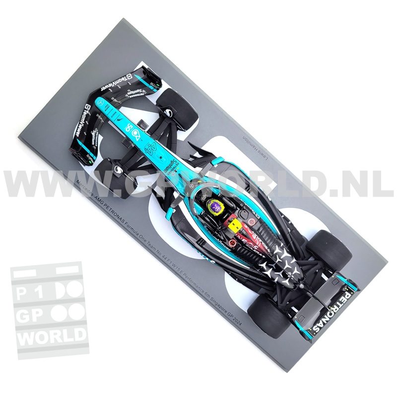 2024 Lewis Hamilton | Singapore GP - 1/18 Spark Models - GPworld