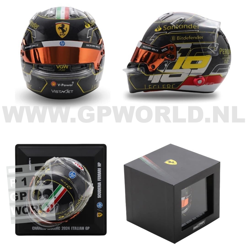 2024 helmet Charles Leclerc | Italian GP