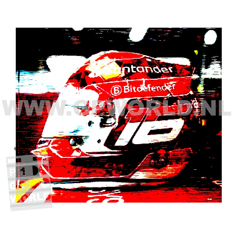 2024 helmet Charles Leclerc | Singapore GP