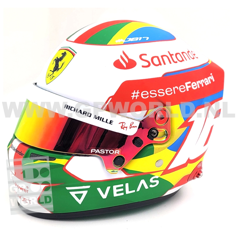 2022 helmet Charles Leclerc | Brazilan GP