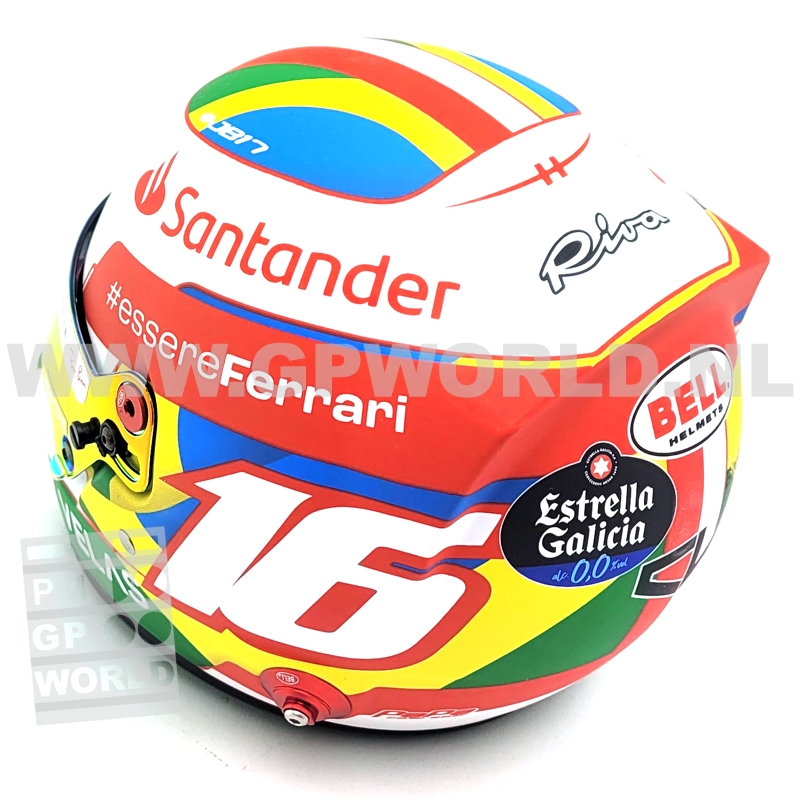 2022 helmet Charles Leclerc | Brazilan GP