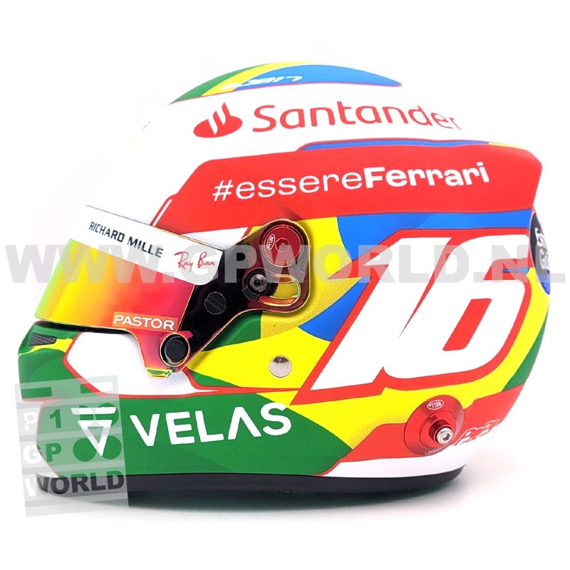 2022 helmet Charles Leclerc | Brazilan GP