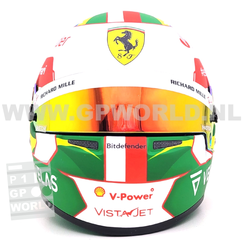 2022 helmet Charles Leclerc | Brazilan GP