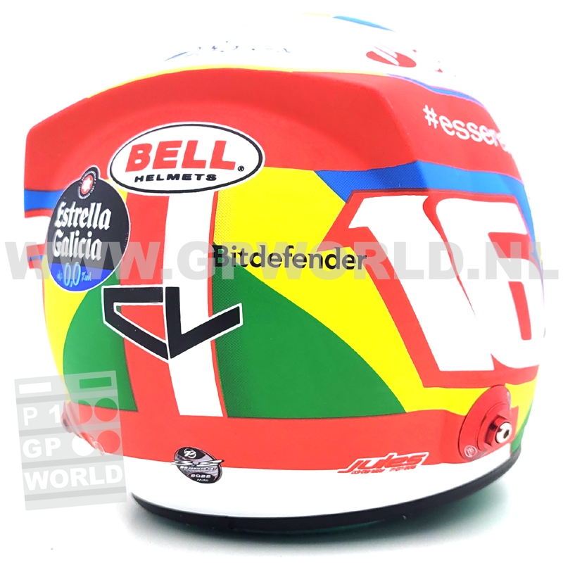 2022 helmet Charles Leclerc | Brazilan GP