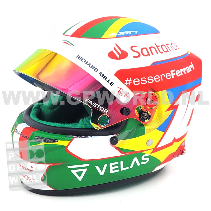 2022 helmet Charles Leclerc | Brazilan GP