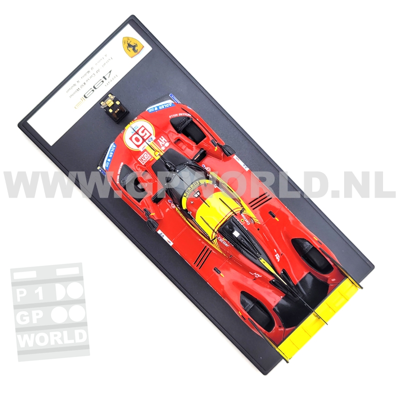 2024 Ferrari 499P #50 - 1/43 LookSmart Models - GPworld Racing