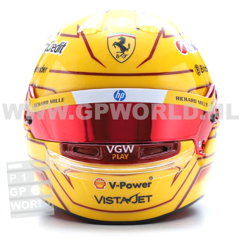 2025 helmet Lewis Hamilton