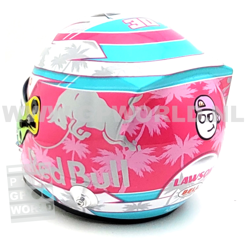 2025 helmet Liam Lawson | Miami GP