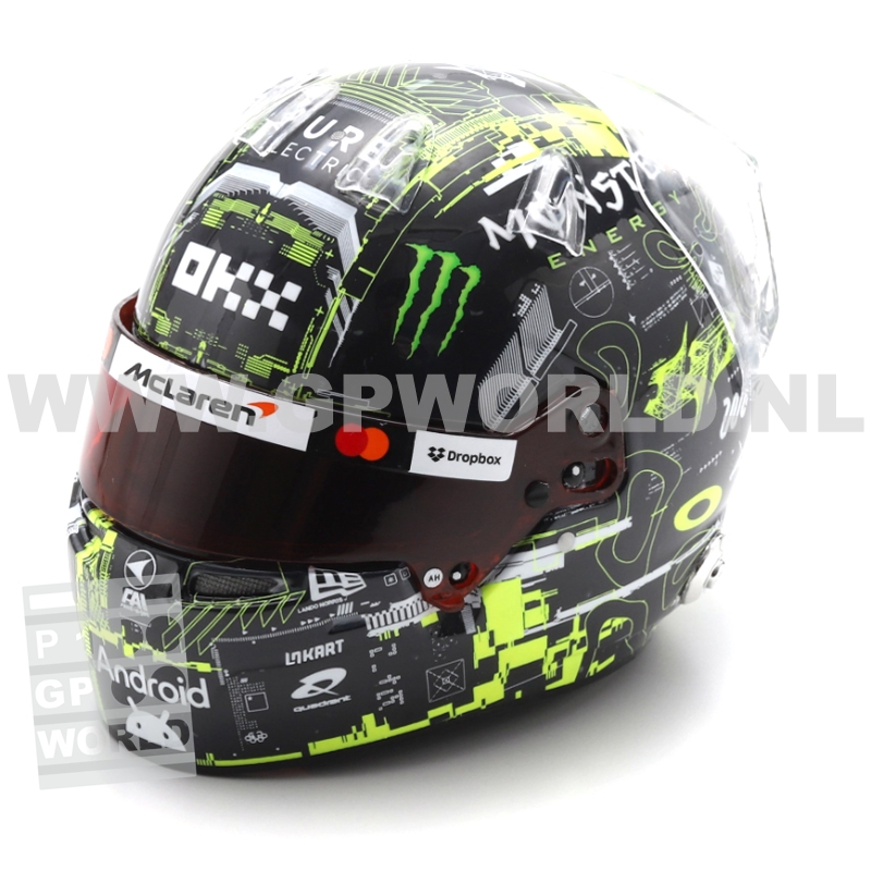 2025 helmet Lando Norris | test