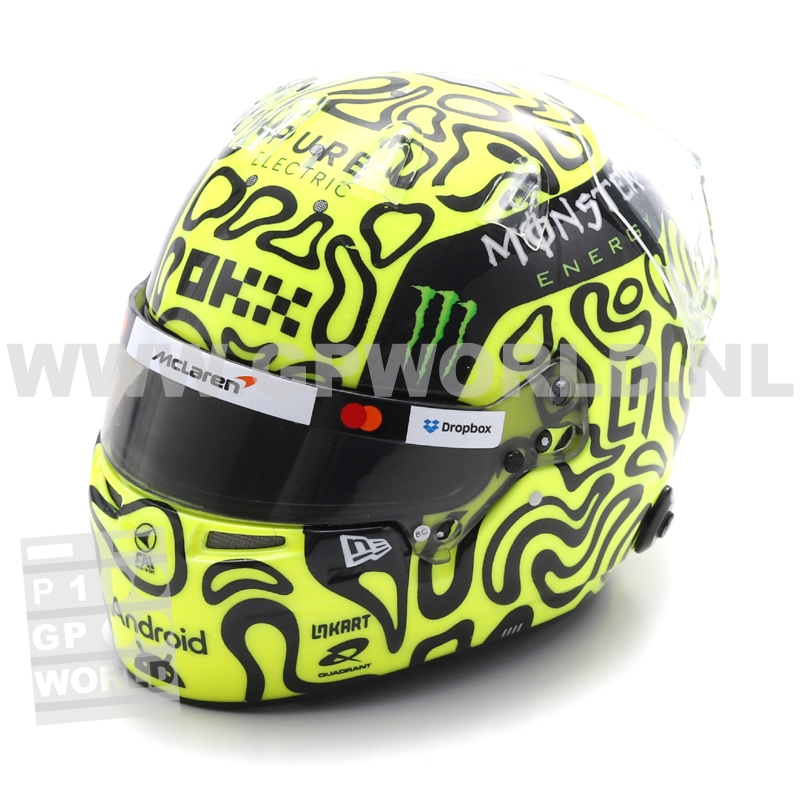 2025 helmet Lando Norris