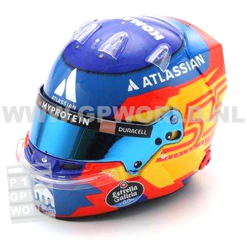 2025 helmet Carlos Sainz