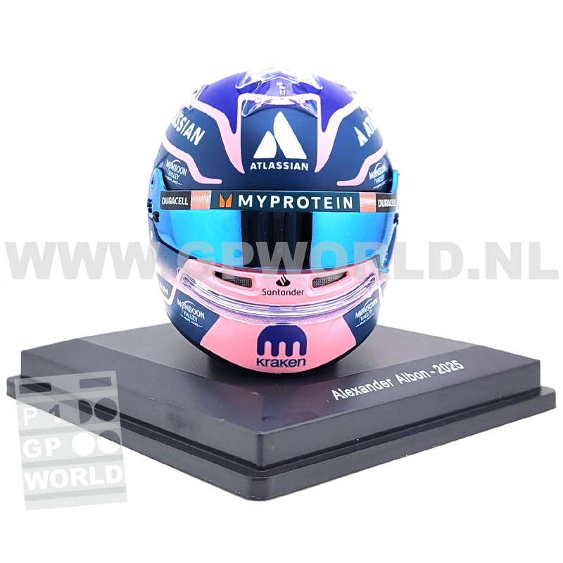 2025 helmet Alexander Albon