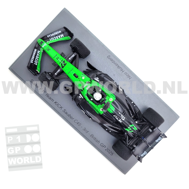 2025 Nico Hulkenberg | British GP - 1/43 Spark Models - GPworld