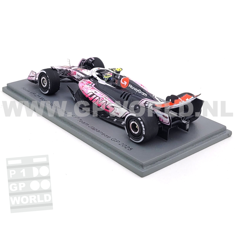 2025 Oliver Bearman | Japanese GP - 1/43 Spark Models - GPworld
