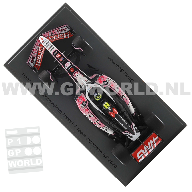 2025 Oliver Bearman | Japanese GP - 1/43 Spark Models - GPworld