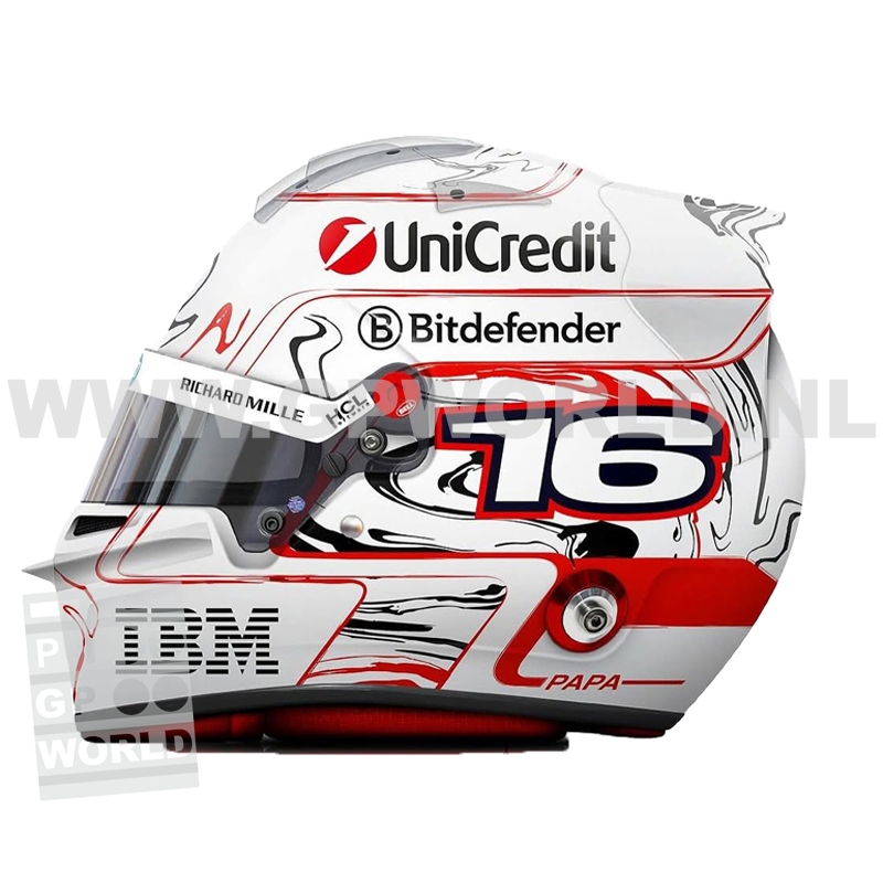 2025 helmet Charles Leclerc | Japanese GP