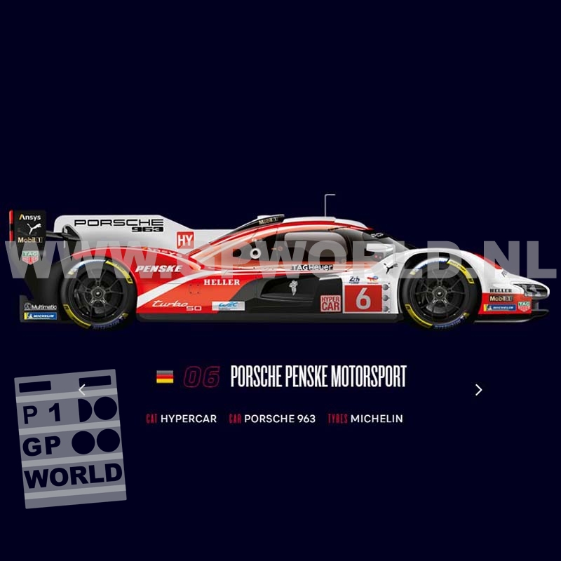 2024 Porsche 963 #6