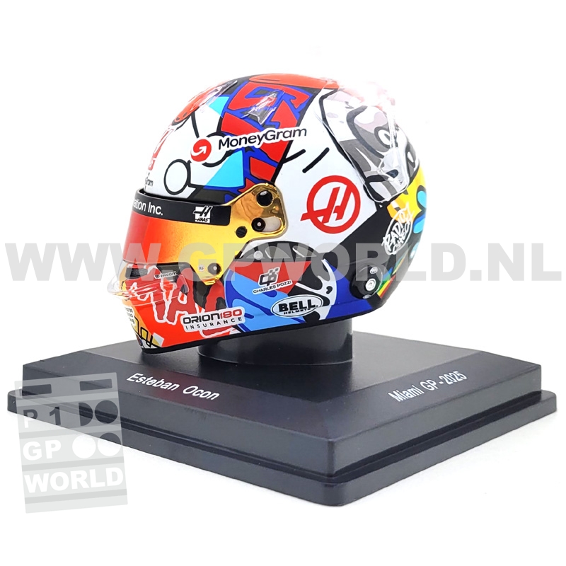 2025 helmet Esteban Ocon | Miami GP