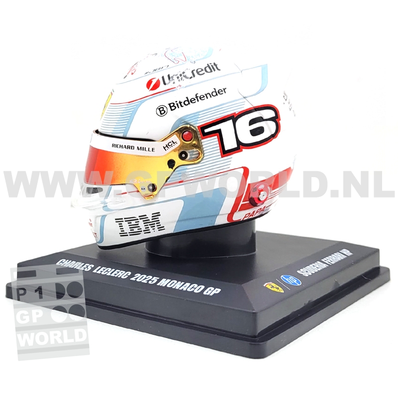 2025 helmet Charles Leclerc | Monaco GP