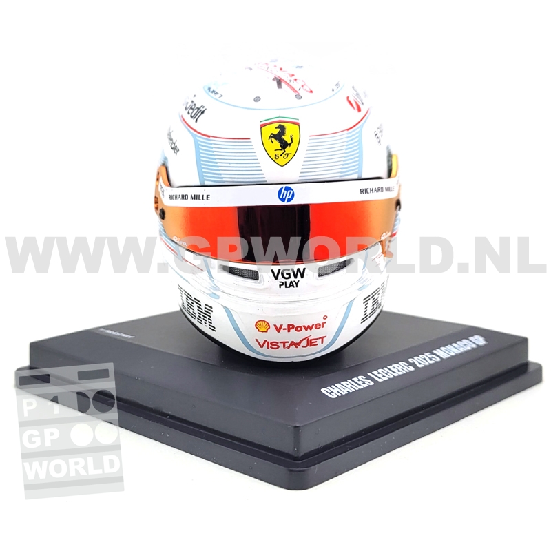 2025 helmet Charles Leclerc | Monaco GP