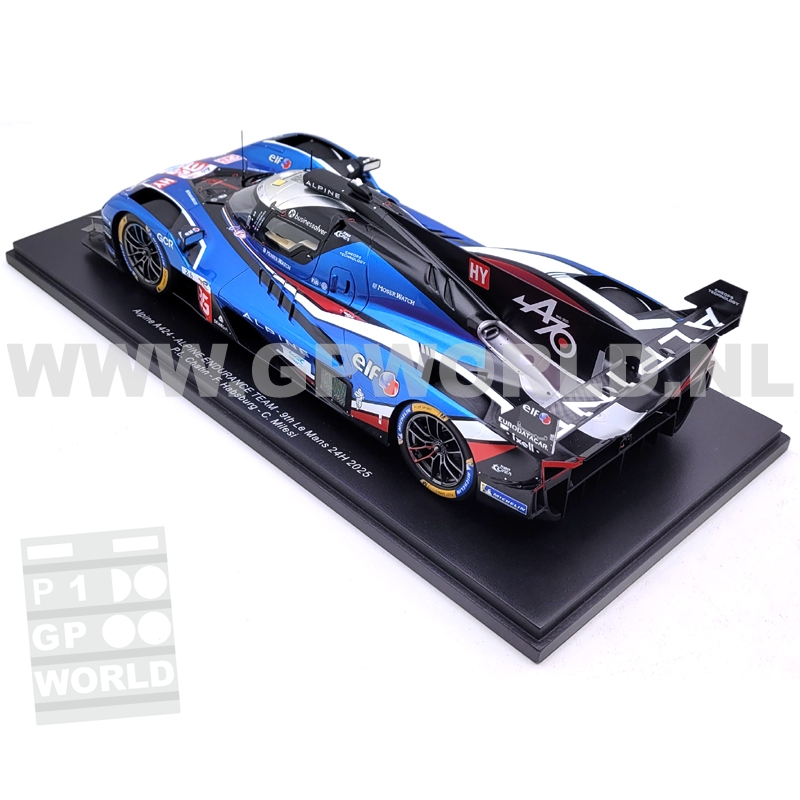 2025 Alpine A424 #35 - 1/18 Spark Models - GPworld Racing Modelcars