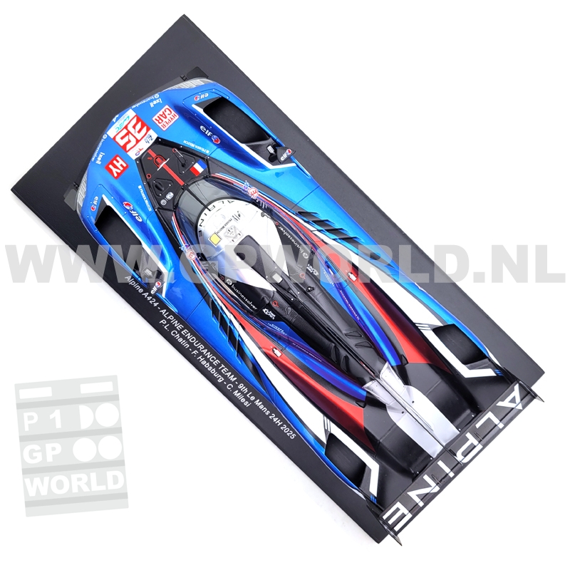 2025 Alpine A424 #35 - 1/18 Spark Models - GPworld Racing Modelcars