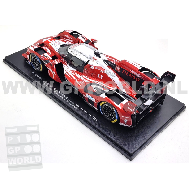 2025 Toyota GR010 Hybrid #7 - 1/18 Spark Models - GPworld Racing