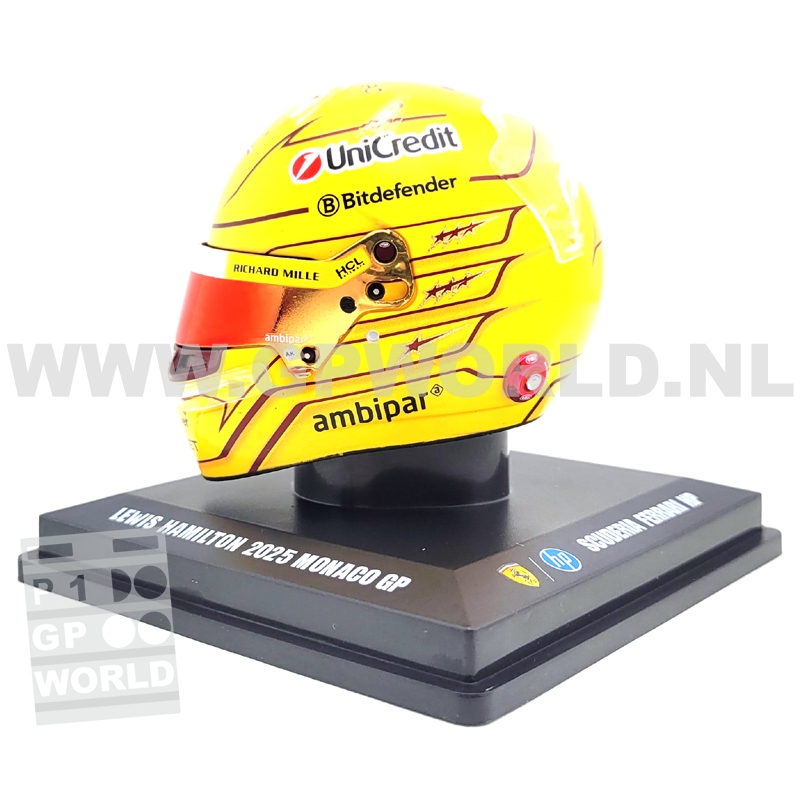 2025 helmet Lewis Hamilton | Monaco