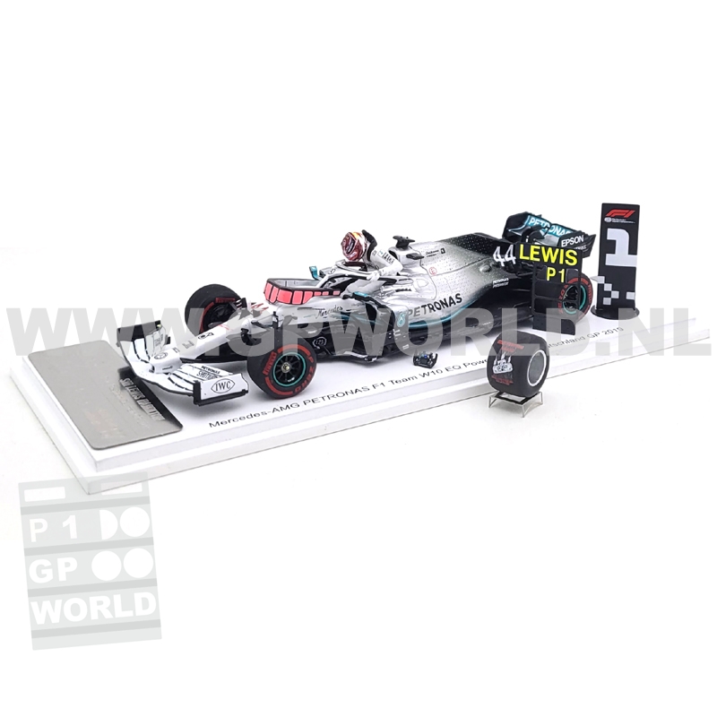 Spark S6089 Mercedes F1 W10 Winner British GP 2019 – Lewis Hamilton 1/43 Scale - Modélisme
