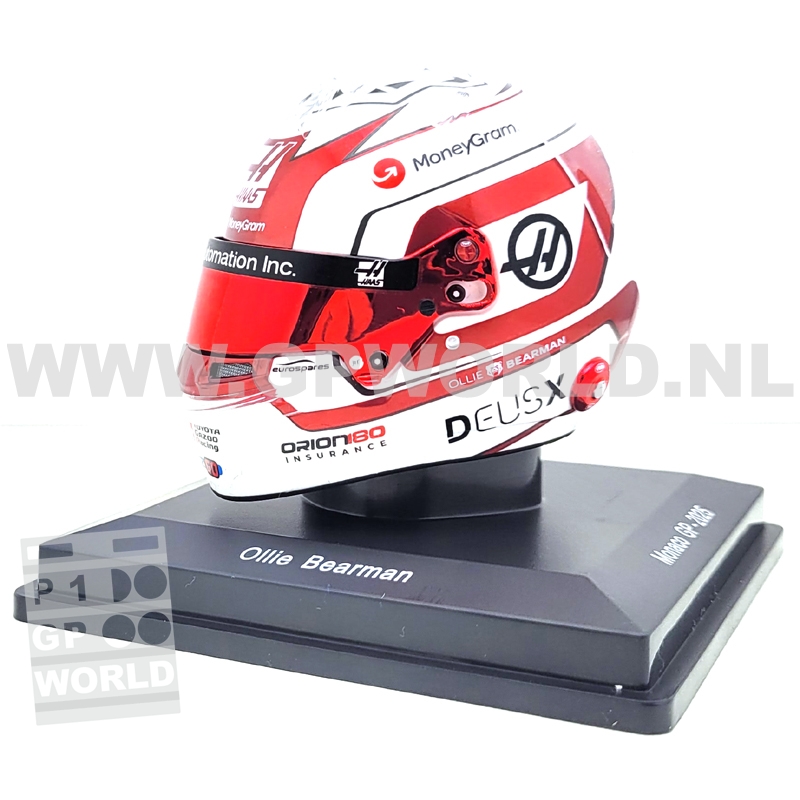 2025 helmet Oliver Bearman | Monaco GP