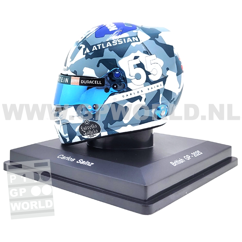 2025 helmet Carlos Sainz | British GP