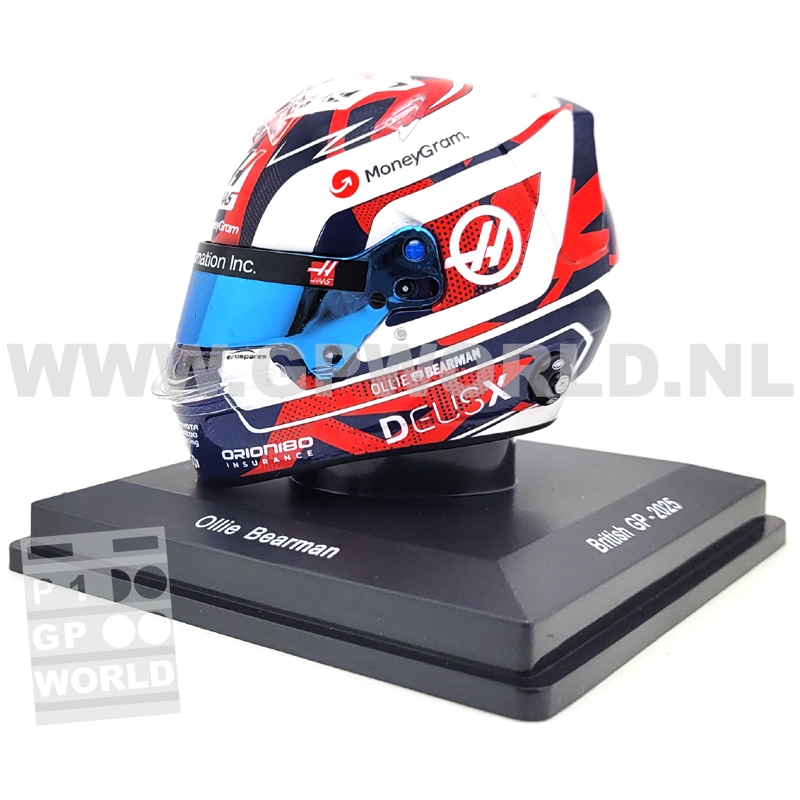 2025 helmet Oliver Bearman | British GP