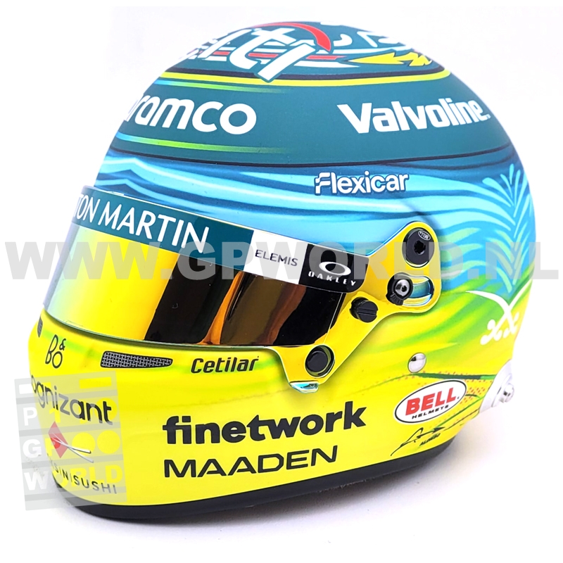 2025 helmet Fernando Alonso | Saudi Arabia GP